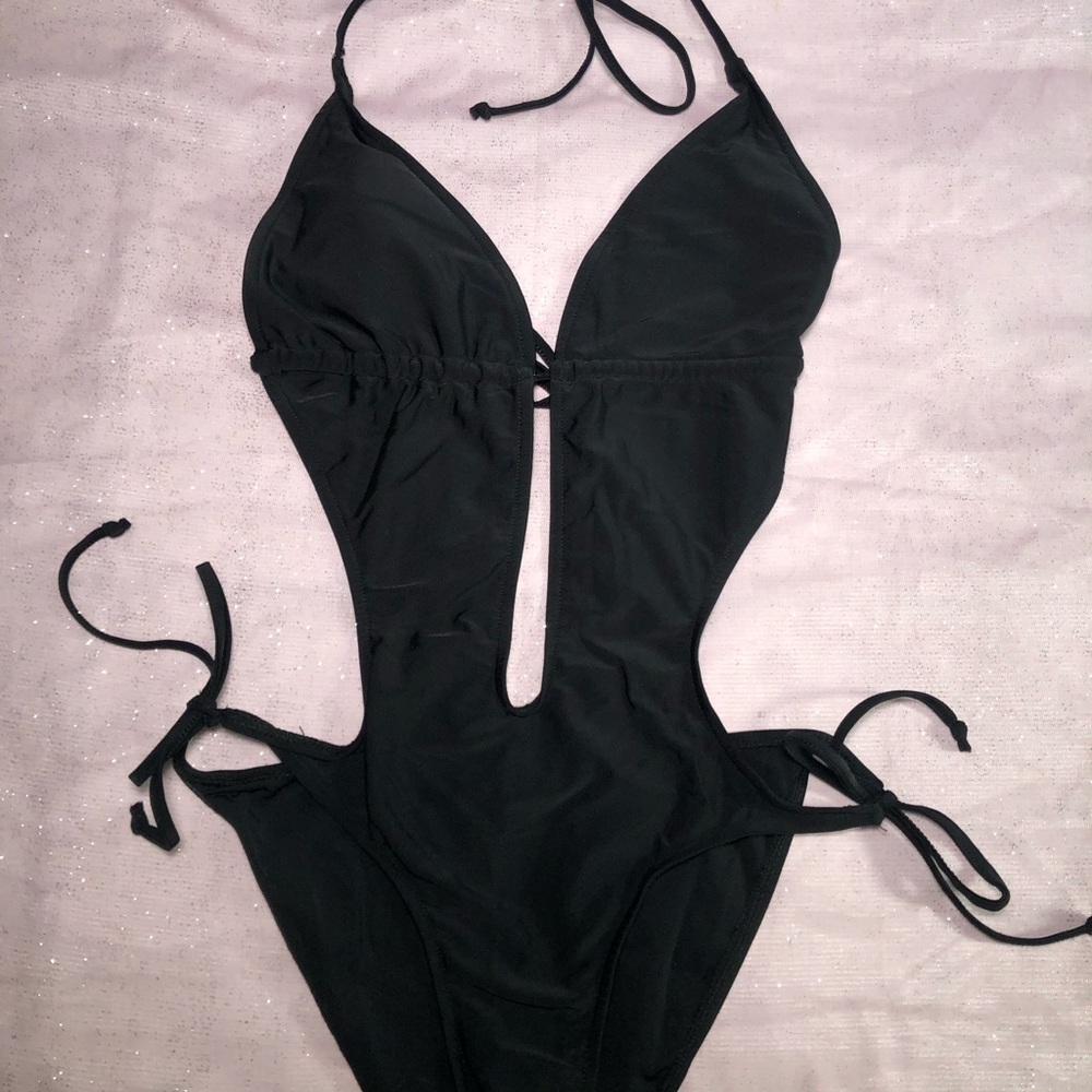 🖤Y2k string black one piece🖤